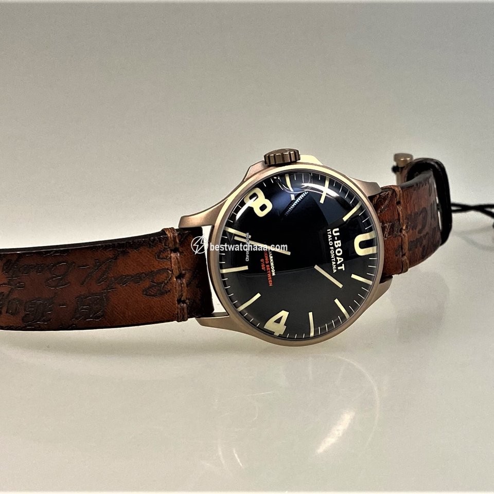 IMG_9085 U-Boat Mens watch Unisex Quartz Steel 8467 A Replica 2
