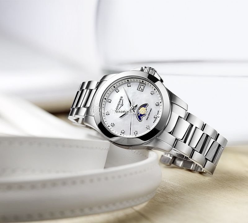 IMG_9085 Longines Conquest Womens watch Quartz Steel L3.380.4.87.6 Replica 2
