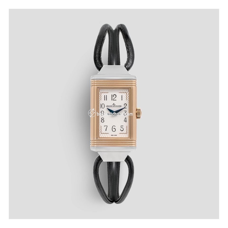 IMG_9085 Jaeger-LeCoultre Reverso Womens watch Quartz Gold Steel Q3264520 Replica 2