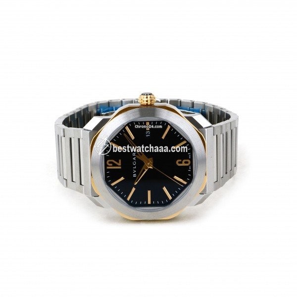 IMG_9085 Bulgari Automatic Gold Steel 103210-OC41PC11SSD Replica 2