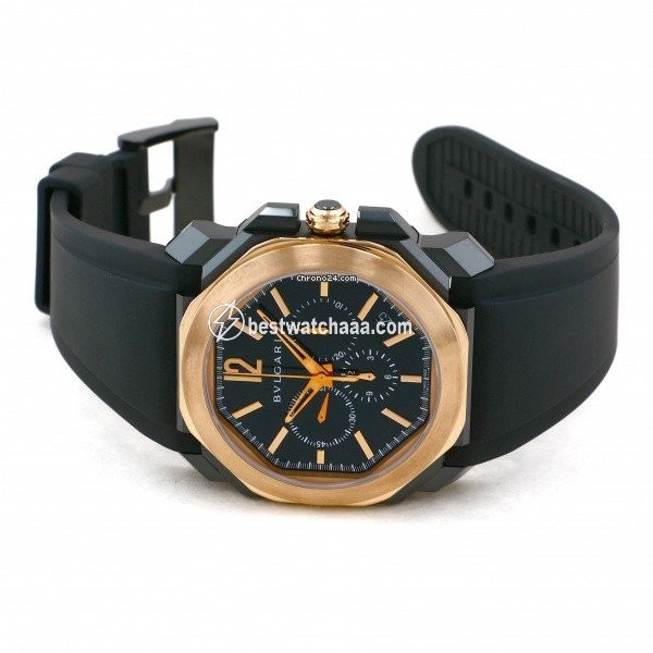 IMG_9085 Bulgari Octo Automatic Gold Steel BGOP41SGCH Replica 2