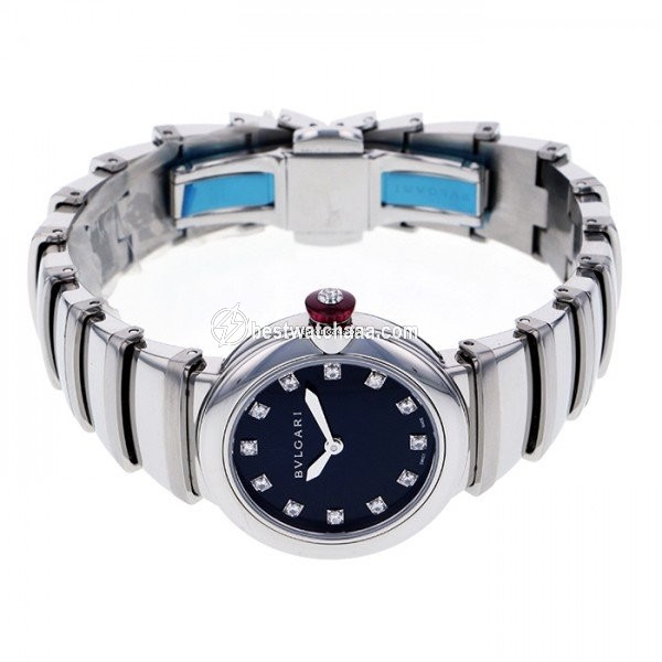 IMG_9085 Bulgari Lucea Quartz Steel LU28C3SS12 Replica 2
