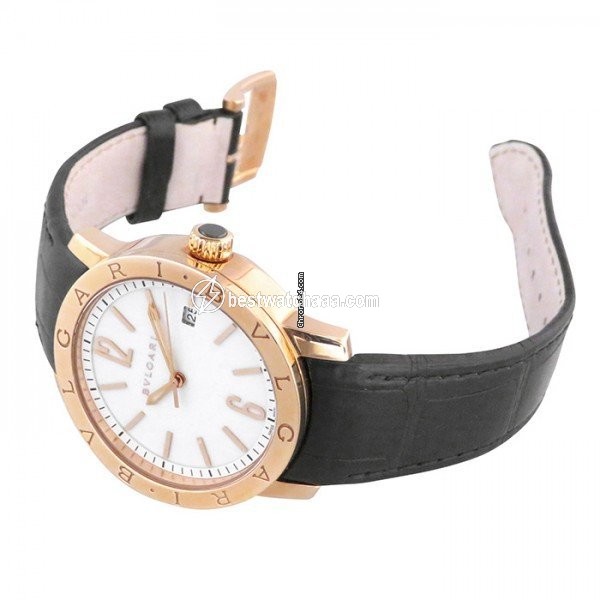 IMG_9085 Bulgari Bulgari Automatic Rose gold BBP39WGLD Replica 2