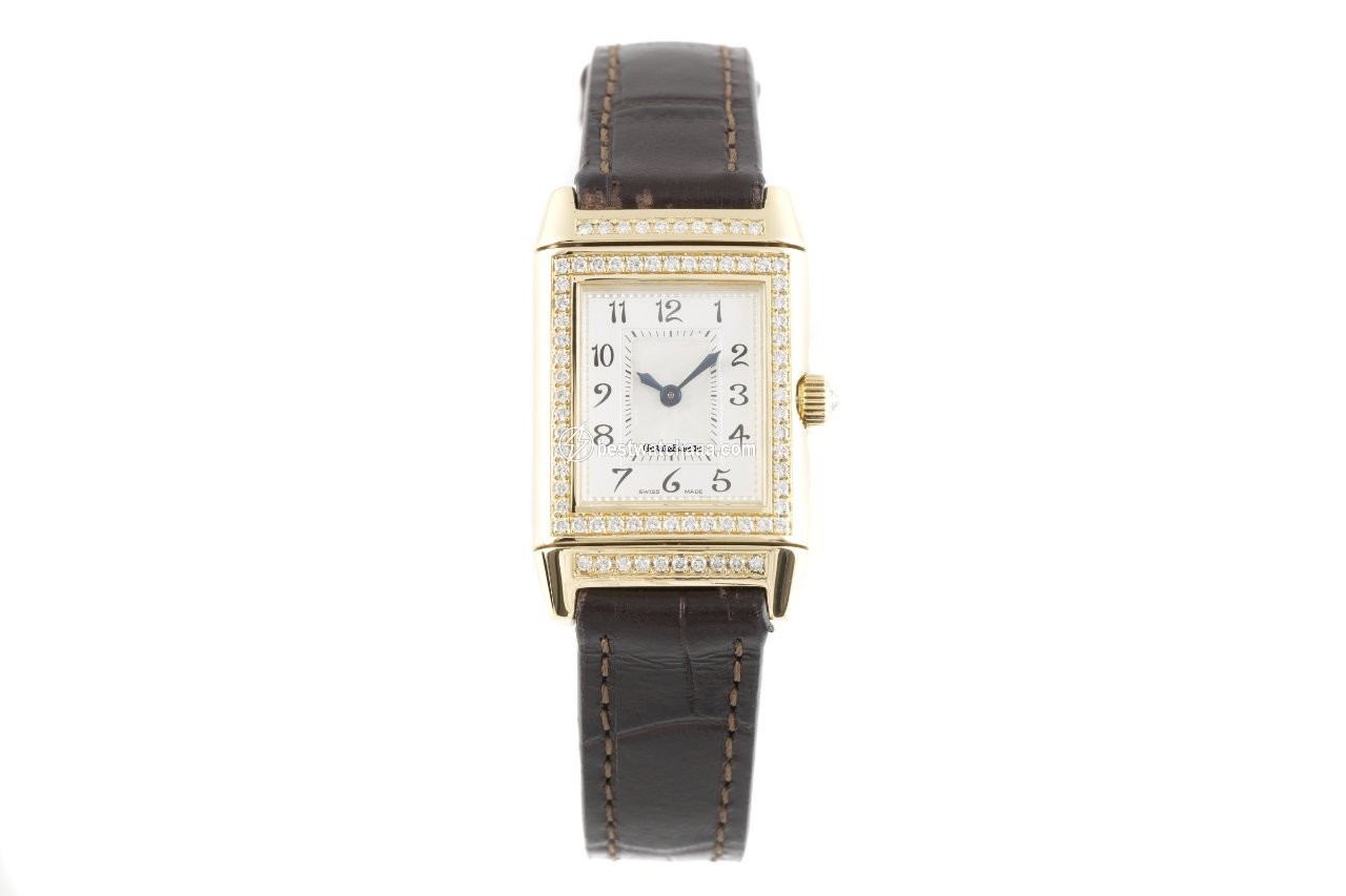 IMG_9085 Jaeger-LeCoultre Reverso Duetto Womens watch Manual winding Yellow gold 266.1.11 Replica 2