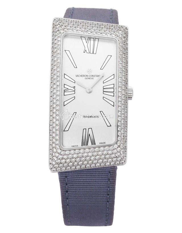 IMG_9085 Vacheron Constantin Womens watch Quartz White gold 25510 000G-9119 Replica 2