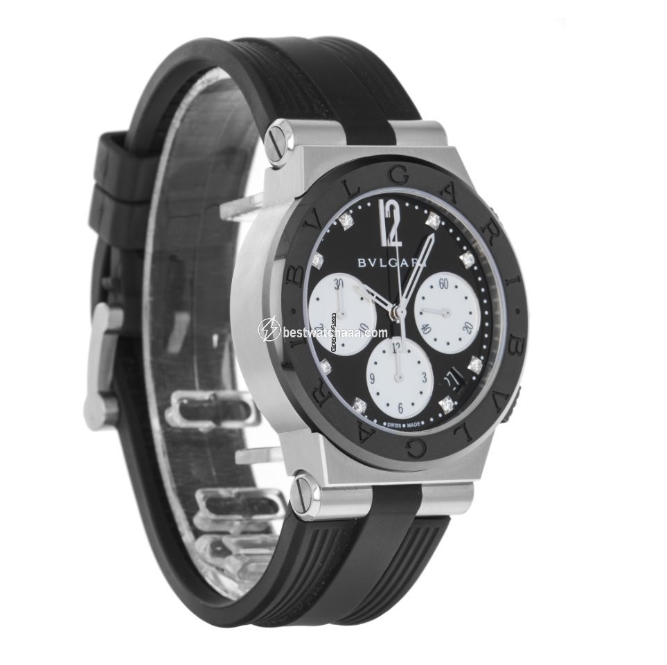 IMG_9085 Bulgari Diagono Mens watch Unisex Automatic Steel DG 37 SC CH Replica 2