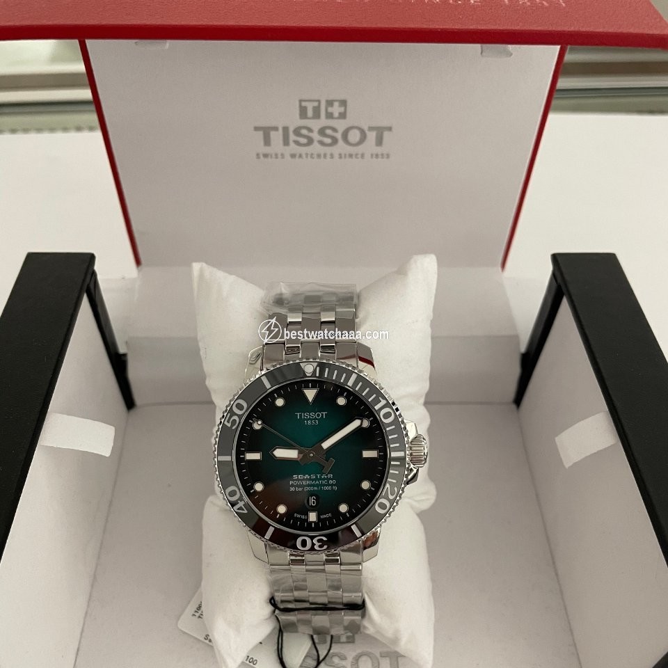 IMG_9085 Tissot Seastar 1000 Mens watch Unisex Automatic Steel T120.407.11.091.01 Replica 2