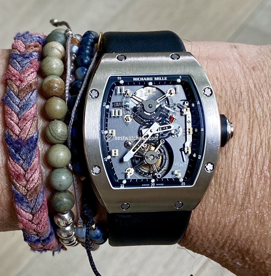 IMG_9085 Richard Mille Manual winding White gold RM002 Replica 2