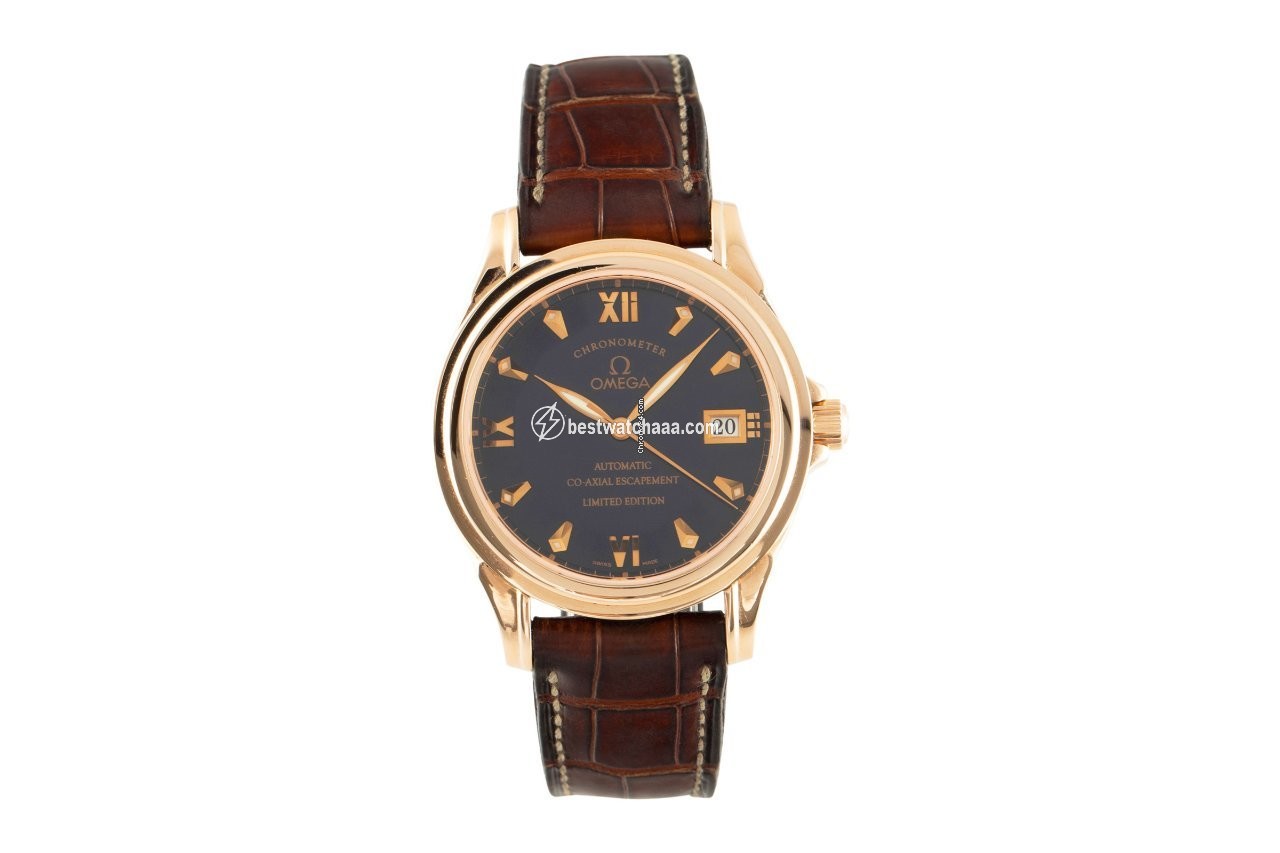 IMG_9085 Omega De Ville Co-Axial Womens watch Automatic Red gold 5931.81.23 Replica 2