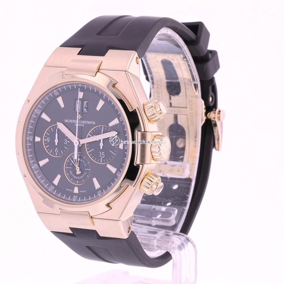 IMG_9085 Vacheron Constantin Overseas Chronograph Mens watch Unisex Automatic Rose gold 49150 000R-9338 Replica 2