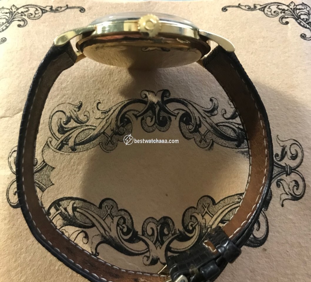 IMG_9085 Omega Mens watch Unisex Manual winding Yellow gold 14707 Replica 2