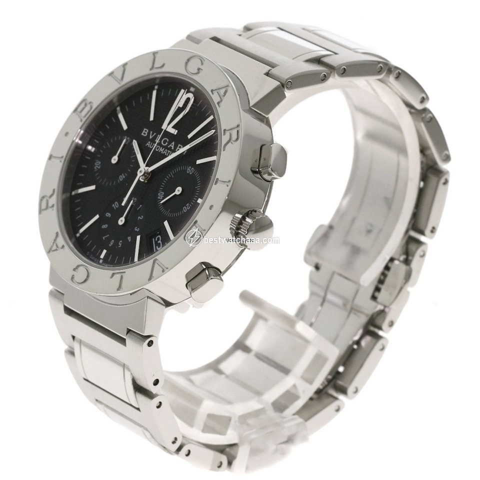 IMG_9085 Bulgari Bulgari Mens watch Unisex Automatic Steel BB38SS DCH N Replica 2