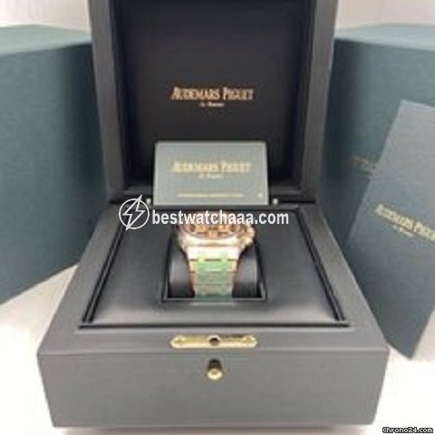 IMG_9085 Audemars Piguet Royal Oak Chronograph Mens watch Unisex Automatic Rose gold 26331OR.OO.1220OR.01 Replica 2