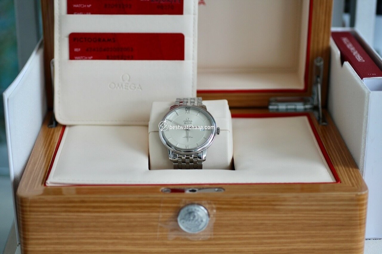 IMG_9085 Omega De Ville Prestige Mens watch Unisex Automatic Steel 424.10.40.20.02.003 Replica 2