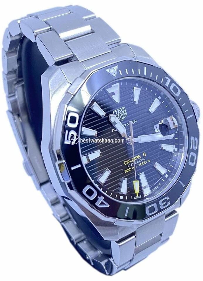 IMG_9085 TAG Heuer Aquaracer 300M Mens watch Unisex Automatic Steel 5 WAY201A-0 Replica 2