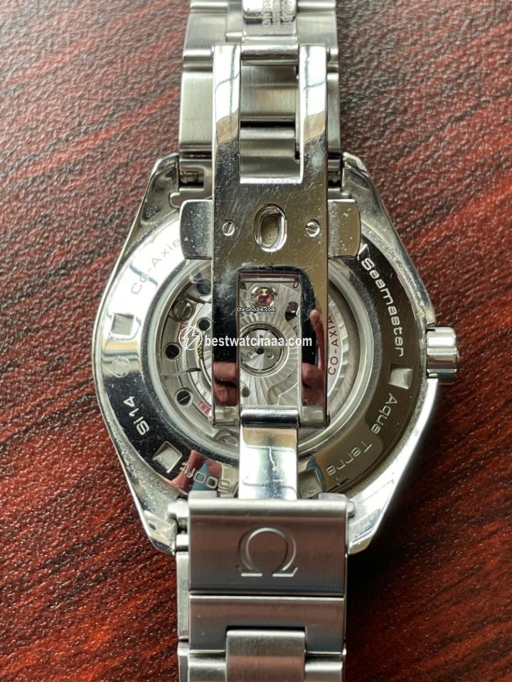 IMG_9085 Omega Seamaster Aqua Terra Womens watch Automatic Steel 231.10.34.20.55.001 Replica 2