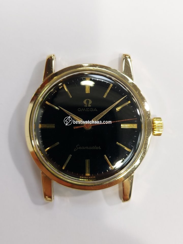 IMG_9085 Omega Seamaster Mens watch Unisex Manual winding Yellow gold 998358 Replica 2