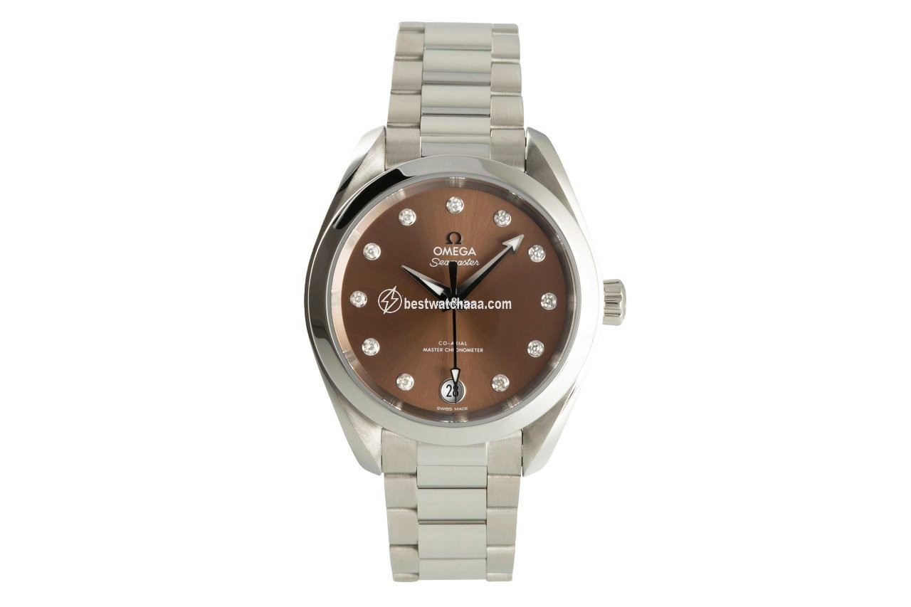 IMG_9085 Omega Seamaster Aqua Terra Womens watch Automatic Steel 220.10.34.20.63.001 Replica 2