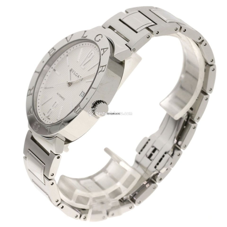 IMG_9085 Bulgari Bulgari Mens watch Unisex Automatic Steel BB42WSSD N Replica 2