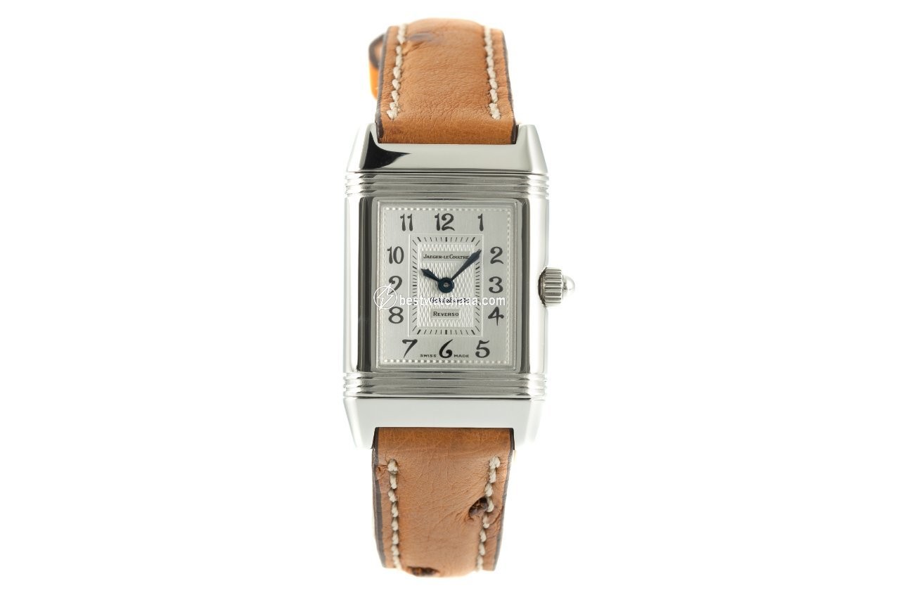 IMG_9085 Jaeger-LeCoultre Reverso Womens watch Manual winding Steel 266.842.443B Replica 2