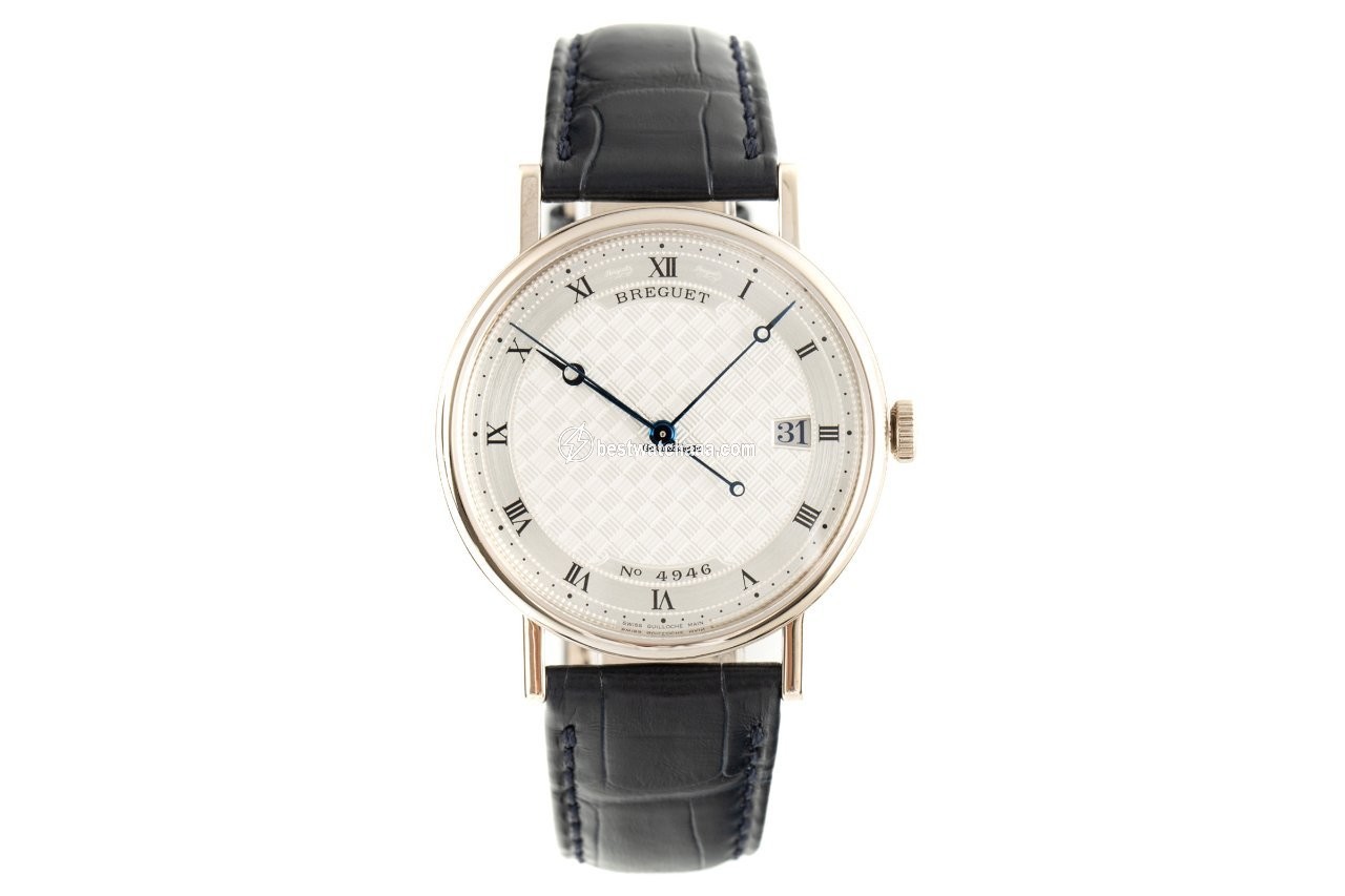 IMG_9085 Breguet Classique Mens watch Unisex Automatic White gold 5177BB 12 9V6 Replica 2