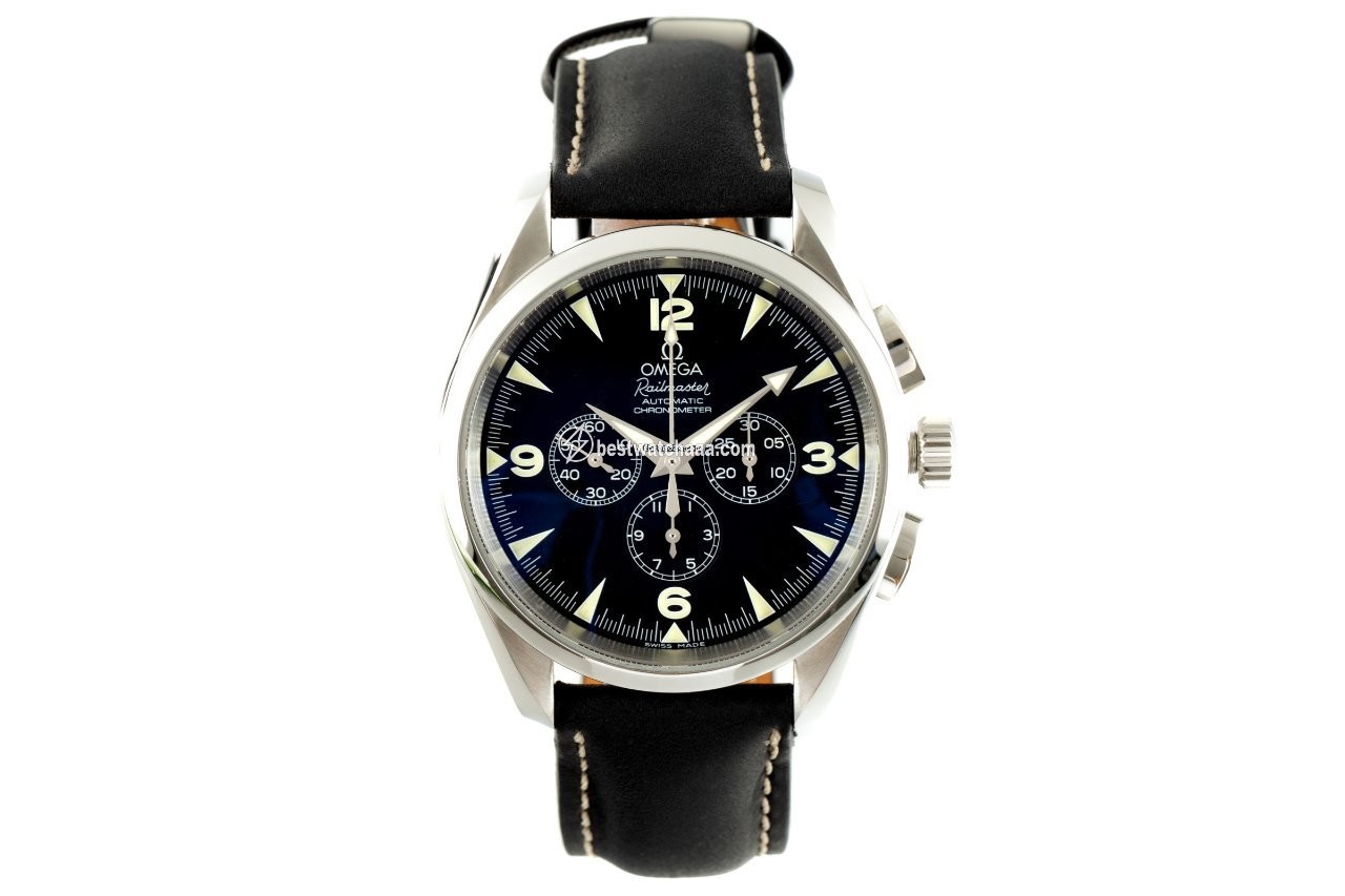 IMG_9085 Omega Seamaster Railmaster Mens watch Unisex Automatic Steel 2812.52.37 Replica 2