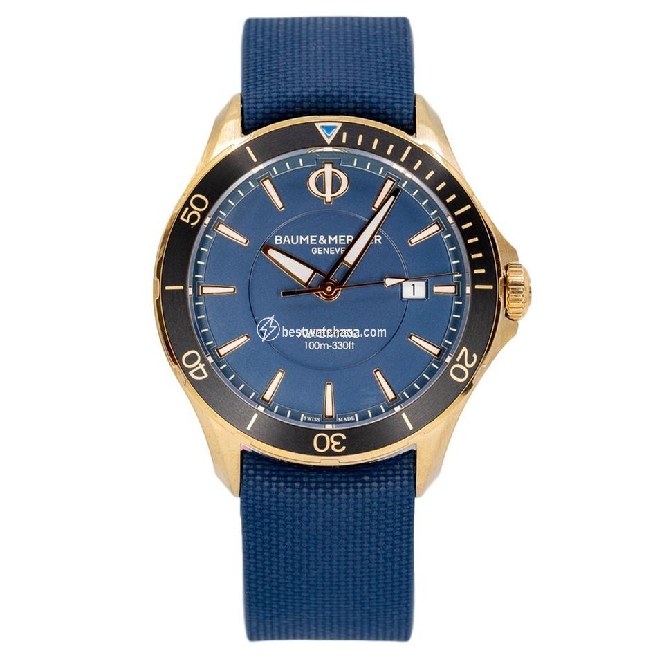 IMG_9085 Baume & Mercier Clifton Mens watch Unisex Automatic Bronze M0A10502 Replica 2