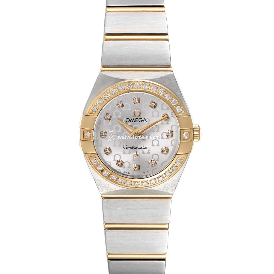 IMG_9085 Omega Constellation Quartz Womens watch Quartz Steel 123.25.24.60.52.001 Replica 2