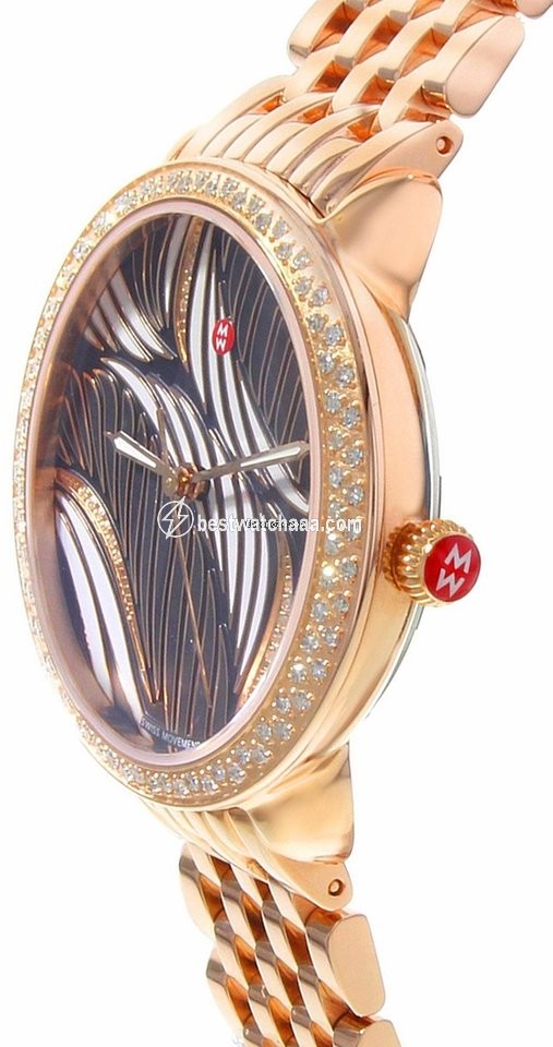 IMG_9085 Michele Serein Womens watch Quartz Rose gold MWW21B000091 Replica 2