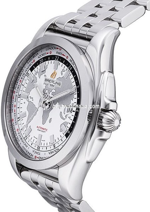 IMG_9085 Breitling Galactic Unitime Mens watch Unisex Automatic Steel WB3510U0-A777-375A Replica 2