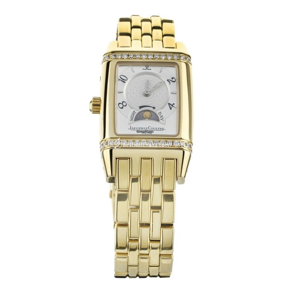 IMG_9085 Jaeger-LeCoultre Reverso Duetto Womens watch Manual winding Yellow gold 296.1.74 Replica 2