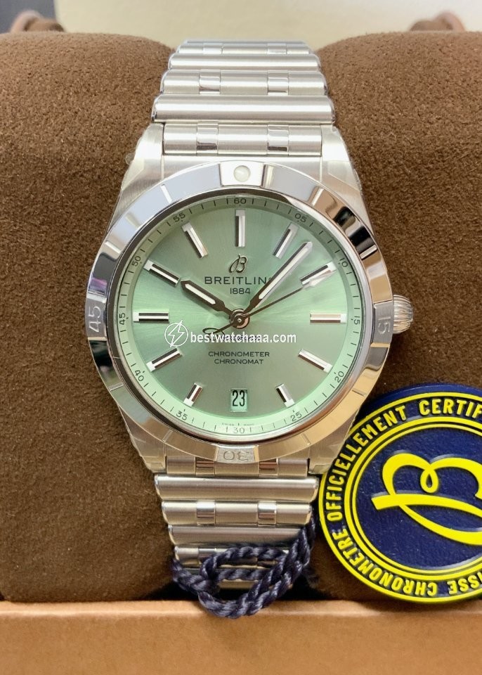 IMG_9085 Breitling Chronomat Womens watch Automatic Steel A10380101L1A1 Replica 2