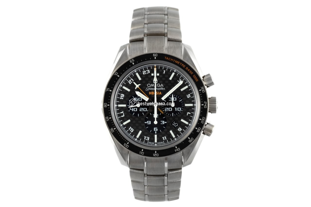 IMG_9085 Omega Speedmaster HB-SIA Mens watch Unisex Automatic Titanium 321.90.44.52.01.001 Replica 2