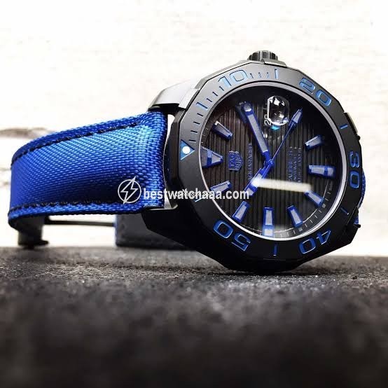 IMG_9085 TAG Heuer Aquaracer 300M Mens watch Unisex Automatic Titanium WAY208BRHH8876 Replica 2