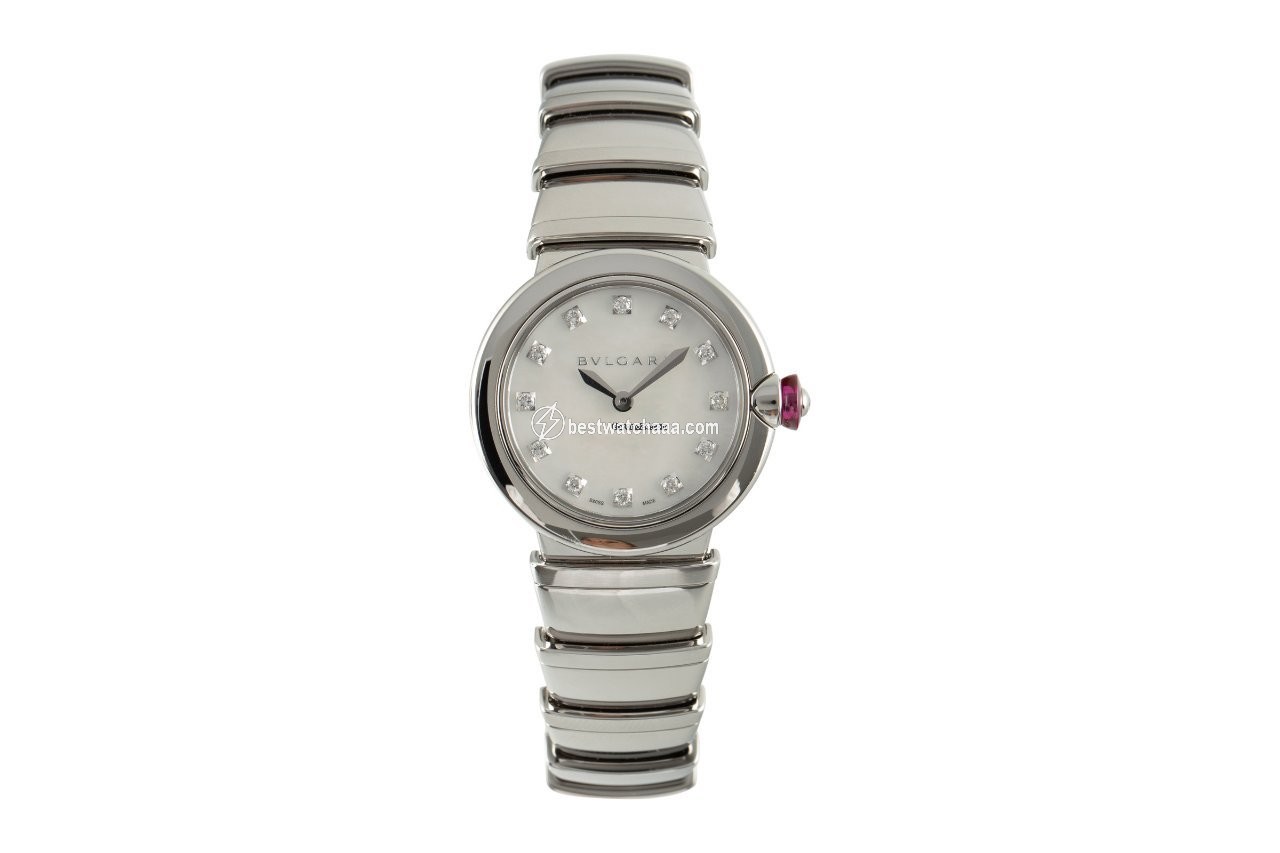 IMG_9085 Bulgari Lucea Womens watch Quartz Steel LU28S Replica 2