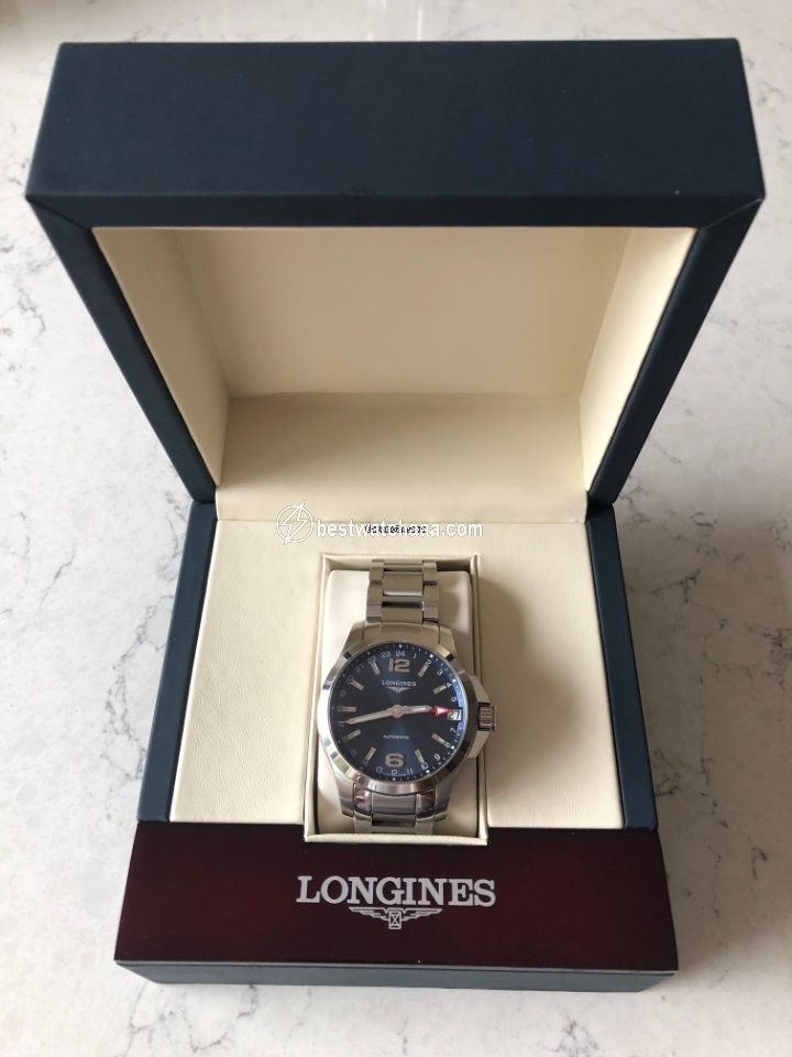 IMG_9085 Longines Conquest Mens watch Unisex Automatic Steel L3.687.4.99.6 Replica 2