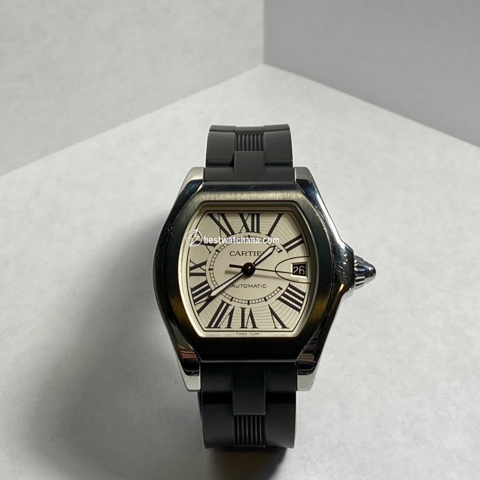 IMG_9085 Cartier Roadster Mens watch Unisex Automatic Steel W6206018 Replica 2