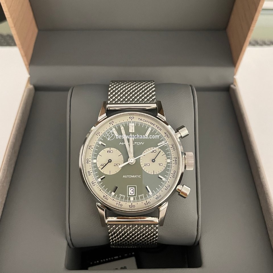 IMG_9085 Hamilton Intra-Matic Mens watch Unisex Automatic Steel H38416160 Replica 2
