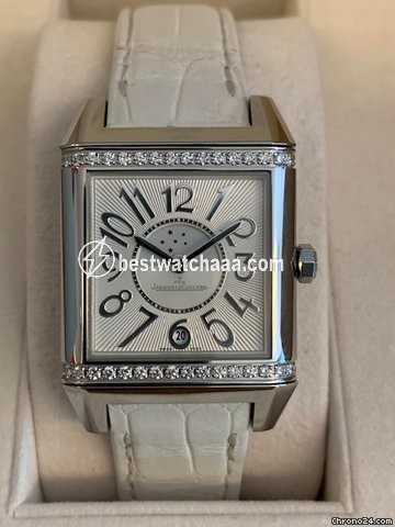 IMG_9085 Jaeger-LeCoultre Reverso Squadra Lady Duetto Womens watch Automatic Steel 705.84.20 Replica 2