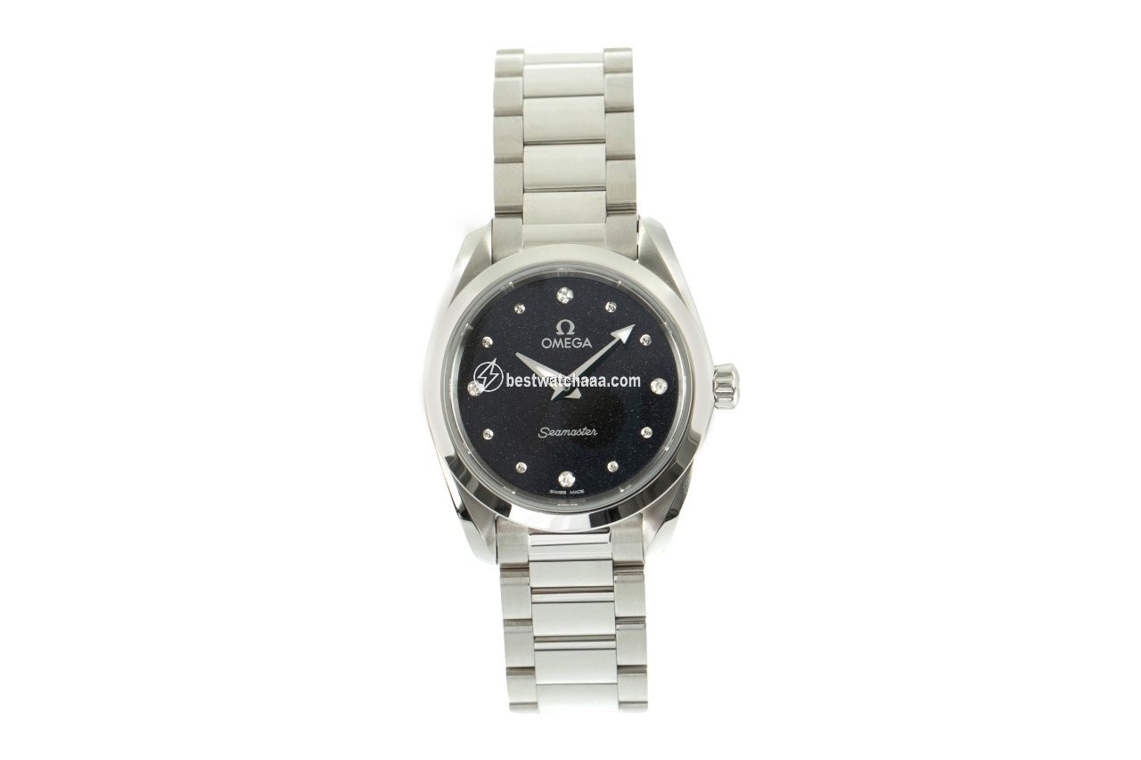 IMG_9085 Omega Seamaster Aqua Terra Womens watch Quartz Steel 220.10.28.60.51.001 Replica 2