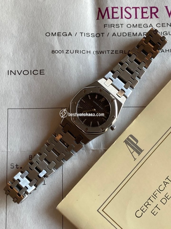 IMG_9085 Audemars Piguet Royal Oak Lady Womens watch Quartz Steel 6007ST Replica 2