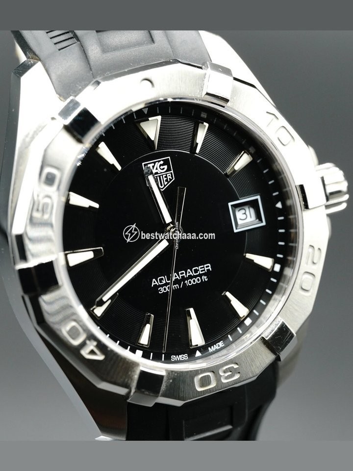 IMG_9085 TAG Heuer Aquaracer 300M Mens watch Unisex Quartz Steel WAY1110 Replica 2