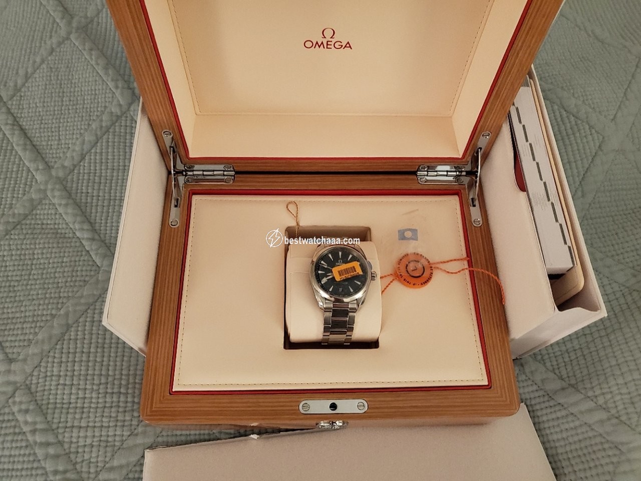 IMG_9085 Omega Seamaster Aqua Terra Mens watch Unisex Automatic Steel 220.10.38.20.03.001 Replica 2