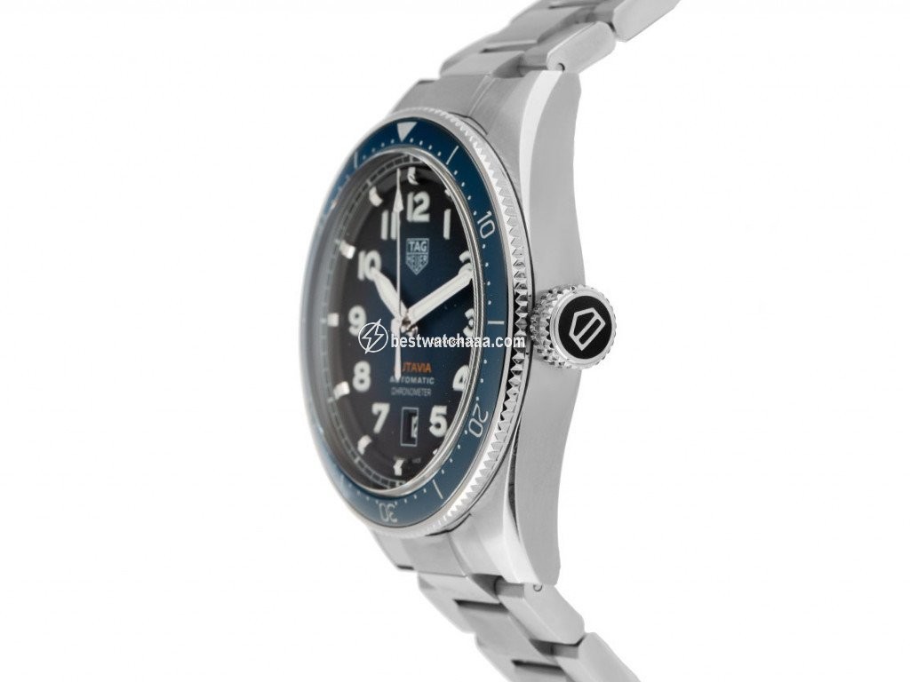 IMG_9085 TAG Heuer Autavia Mens watch Unisex Automatic Steel WBE5116EB0173 Replica 2