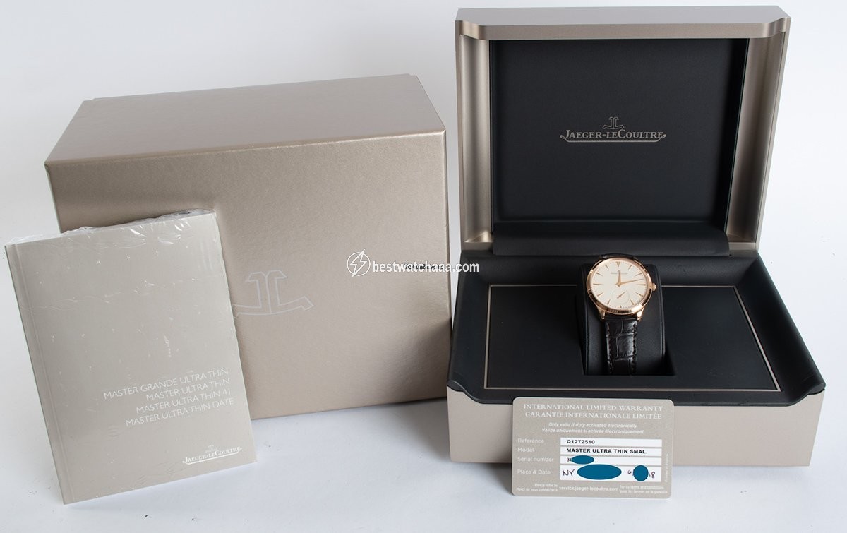 IMG_9085 Jaeger-LeCoultre Master Grande Ultra Thin Mens watch Unisex Automatic Rose gold Q1272510 Replica 2