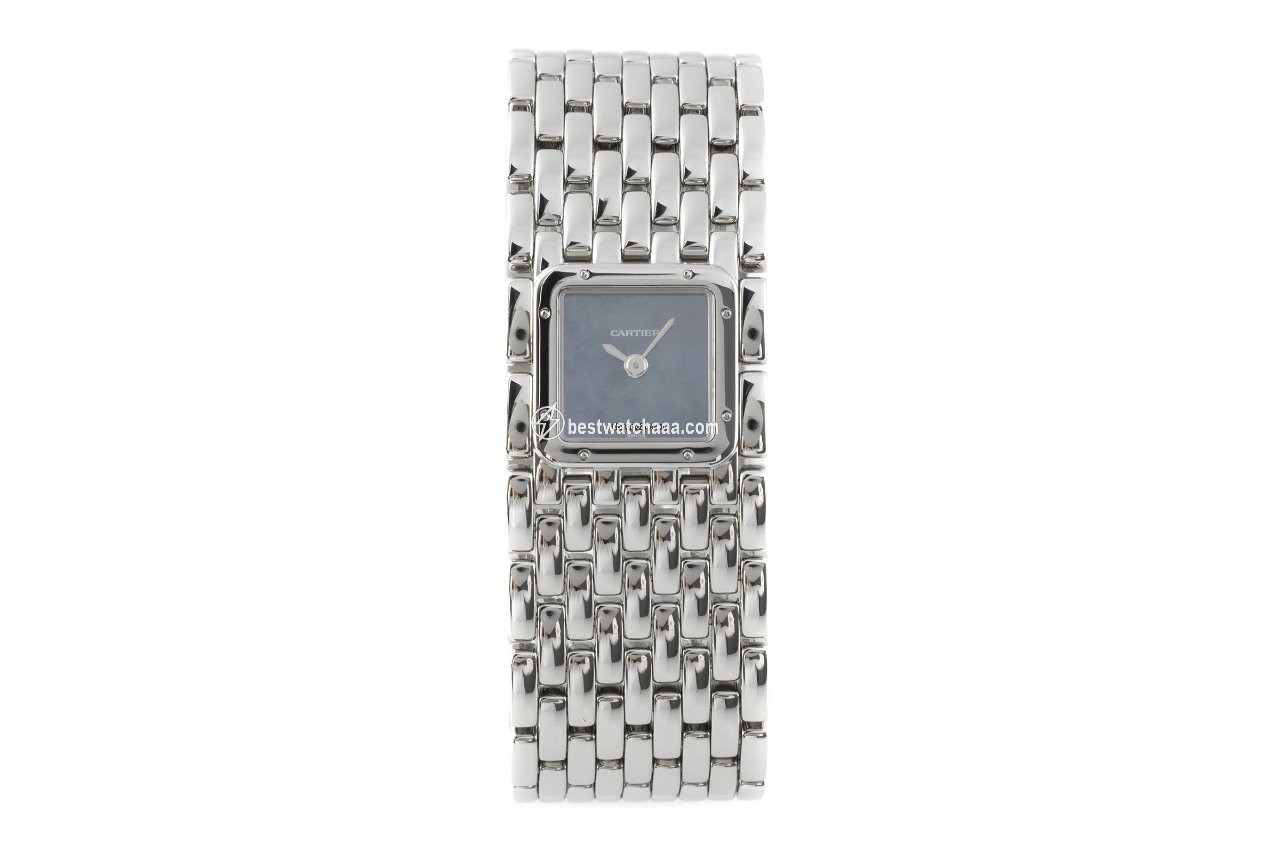IMG_9085 Cartier Panthere Womens watch Quartz Steel 2420 Replica 2
