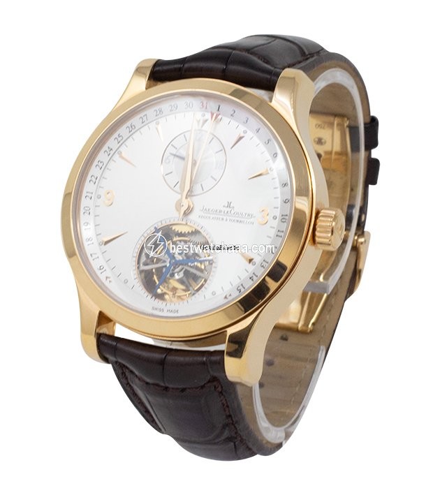 IMG_9085 Jaeger-LeCoultre Master Tourbillon Mens watch Unisex Automatic Rose gold 146.2.34.S Replica 2