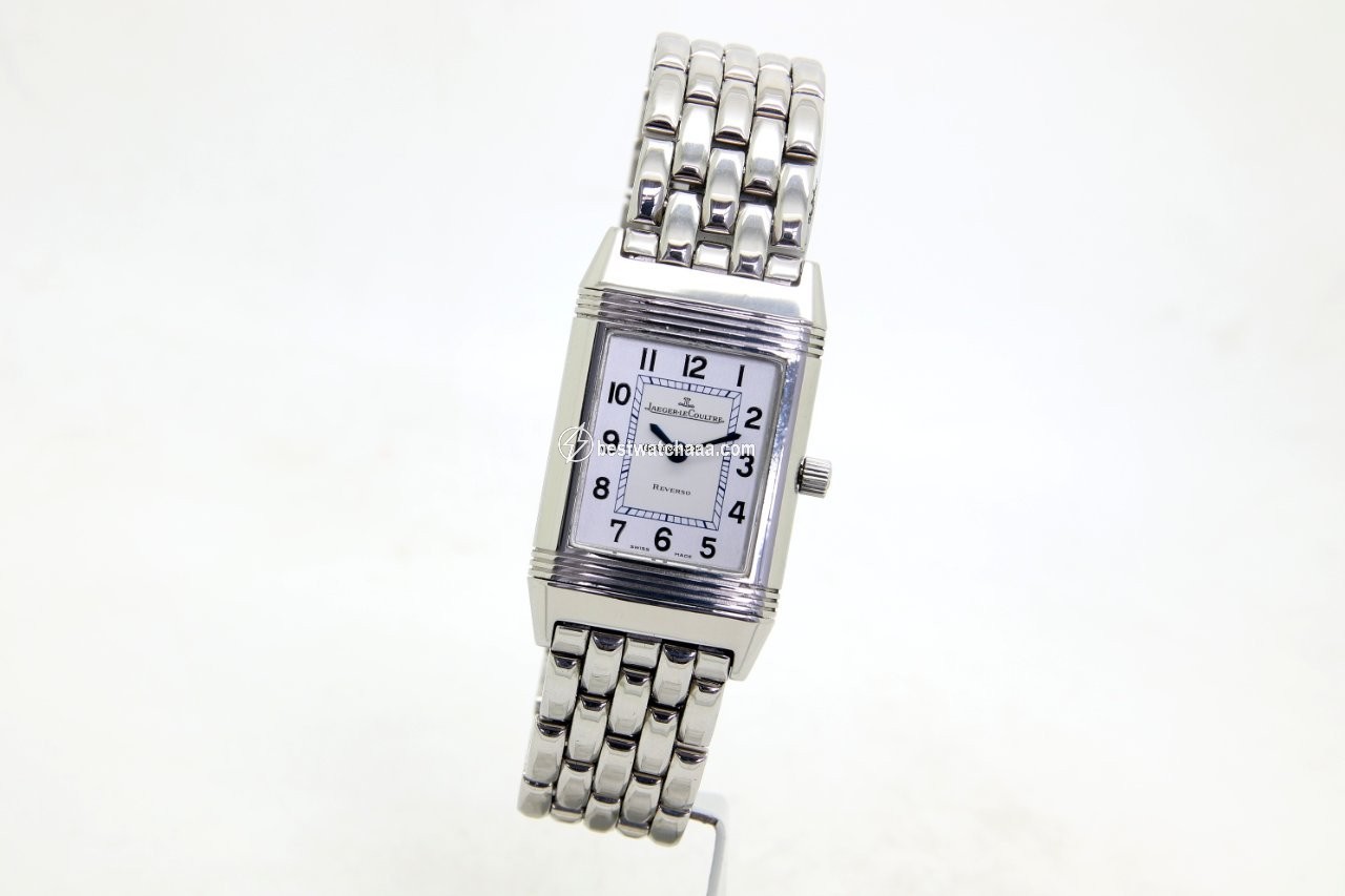 IMG_9085 Jaeger-LeCoultre Reverso Lady Womens watch Quartz Steel 260.8.08 Replica 2