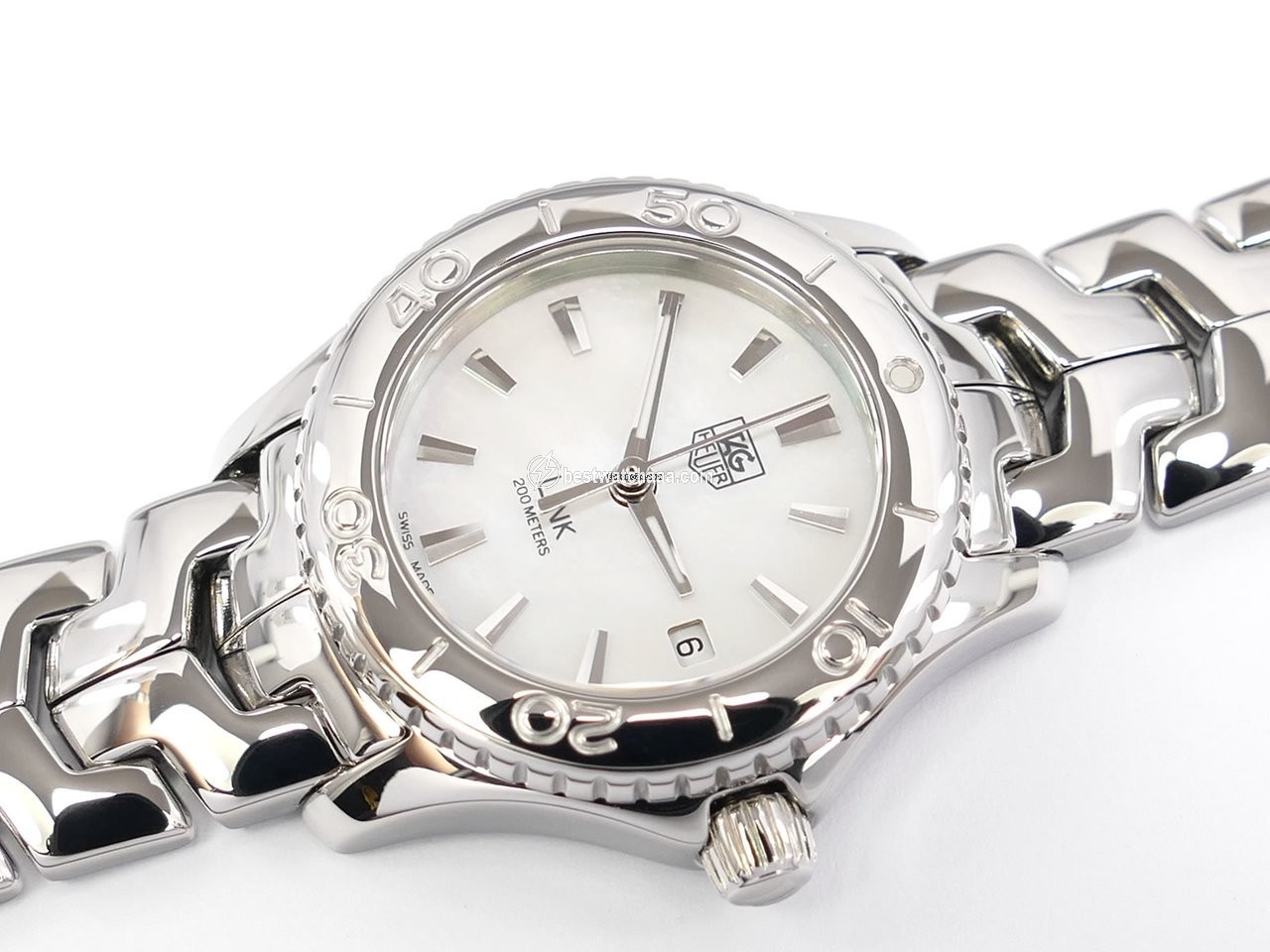 IMG_9085 TAG Heuer Link Lady Womens watch Quartz Steel WJ1313.BA0572 Replica 2