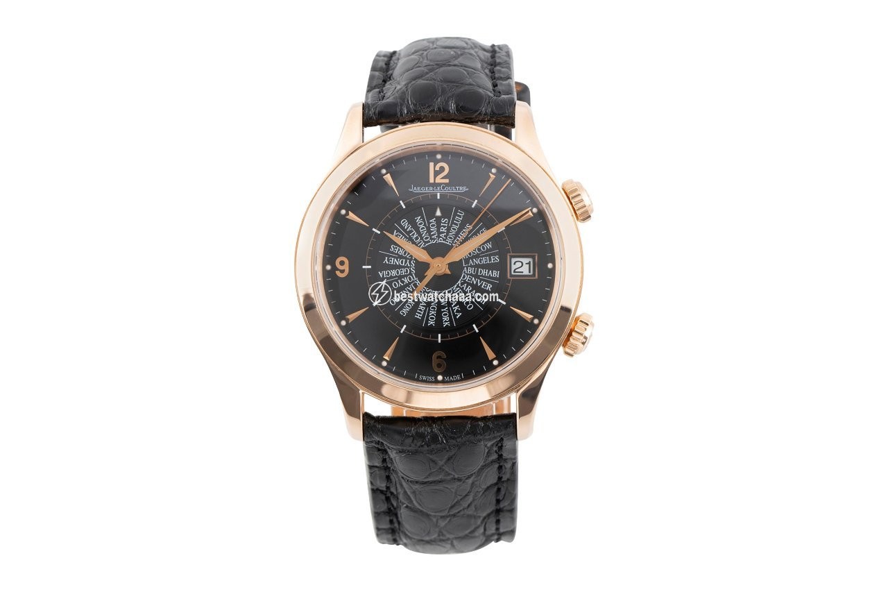 IMG_9085 Jaeger-LeCoultre Master Memovox Mens watch Unisex Automatic Red gold Q1412471 Replica 2